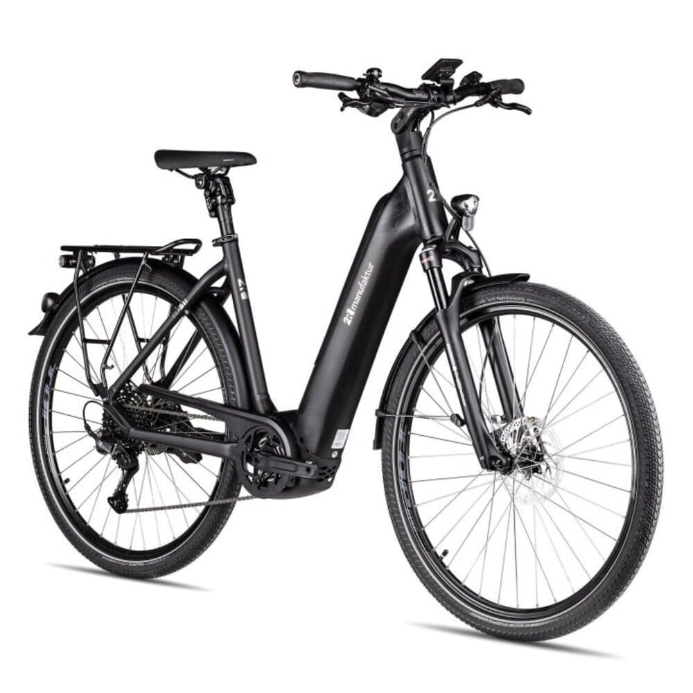 E-Bike 2R Manufaktur ELX 11 Wave Trekking 2025 black matt / brushed silver
