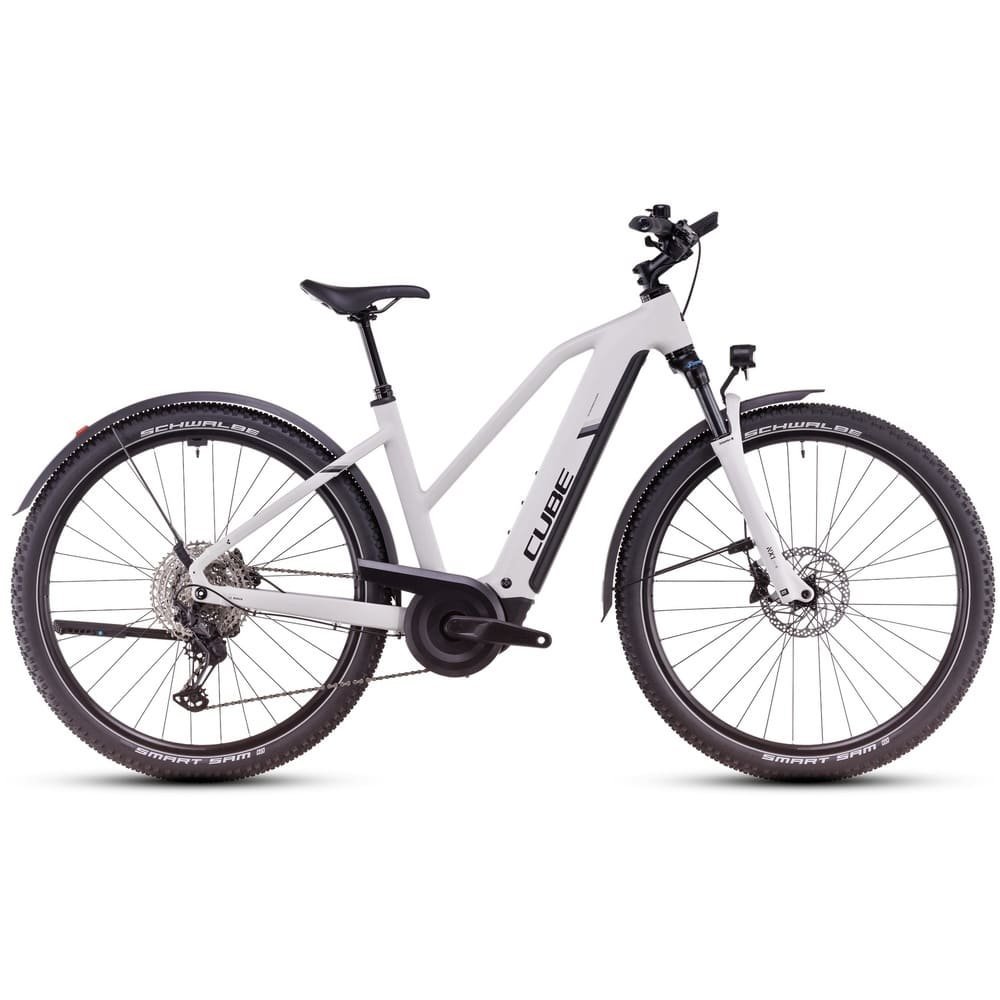 CUBE E-Bike KATHMANDU HYBRID EXC 800 Trekking 2025 cotton / silver