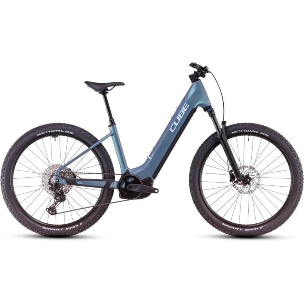 CUBE REACTION HYBRID Pro 800 27.5″ Tiefeinstieg E-Mountainbike 2025 smaragdgrey / prism