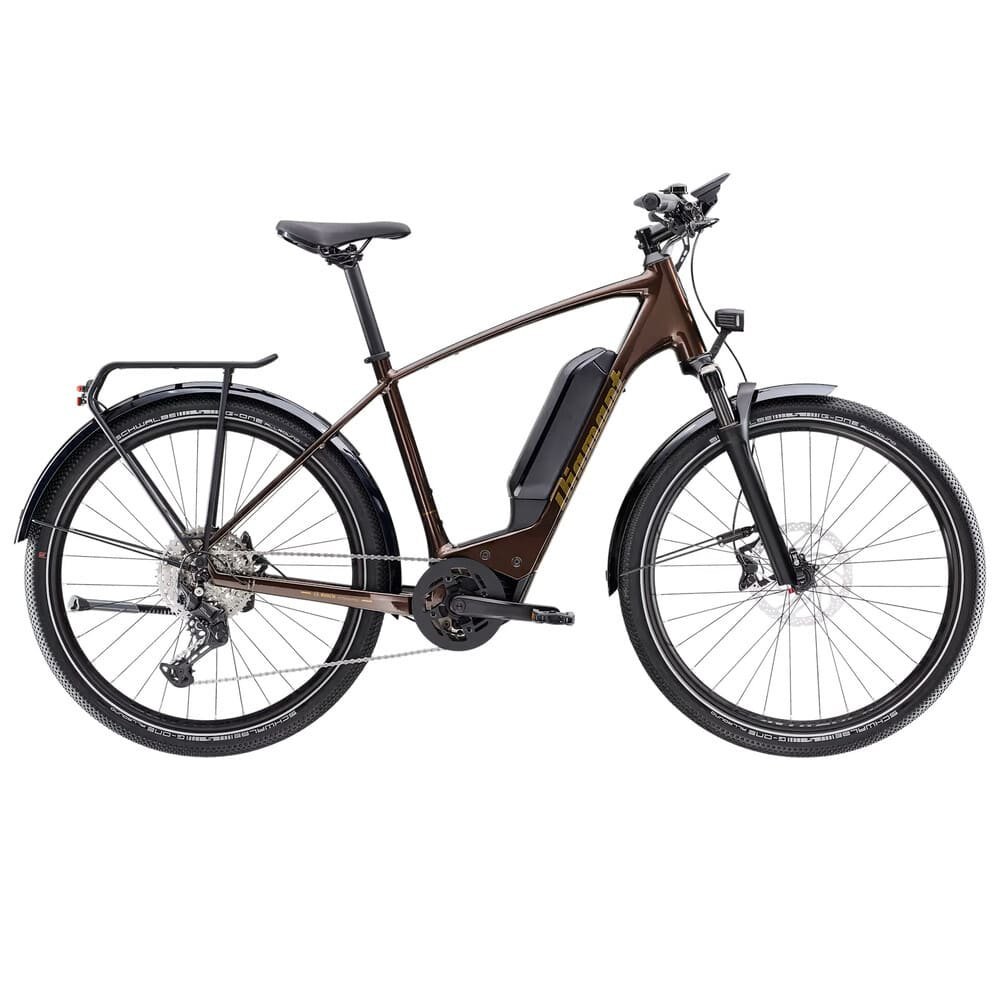 Diamant E-Bike ZING DELUXE Gen 2 HCH 545 27.5″ Trekking 2024 Berninabraun Metallic