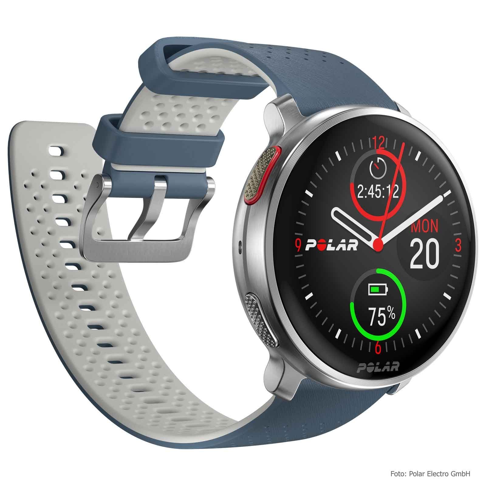 Polar Vantage V3 GPS Multisport Uhr – Sky Blue