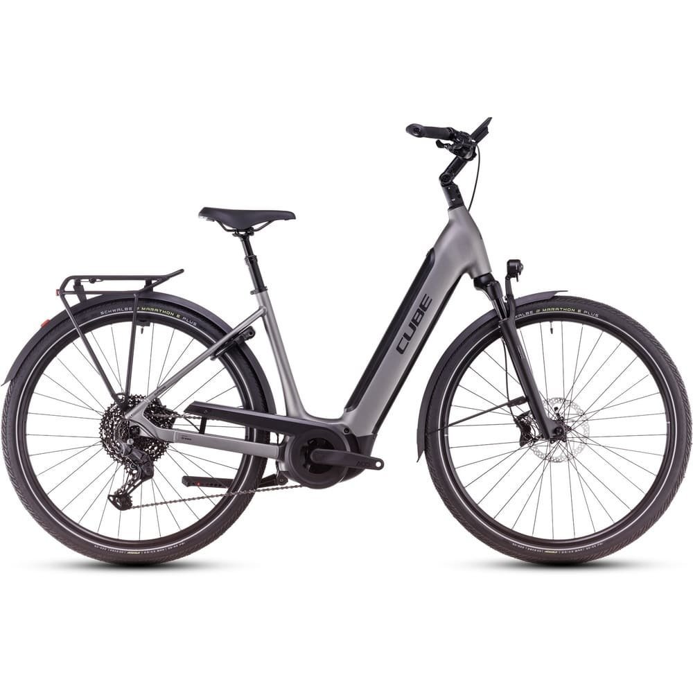 CUBE SUPREME HYBRID SLX 625 E-Bike Tiefeinstieg 2026 grey / lunar