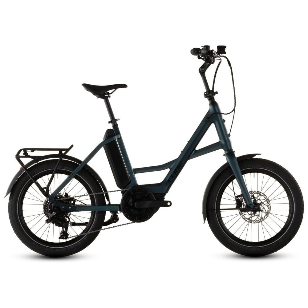 E-Bike CUBE COMPACT HYBRID 545 20″ 2026 royalgreen / black