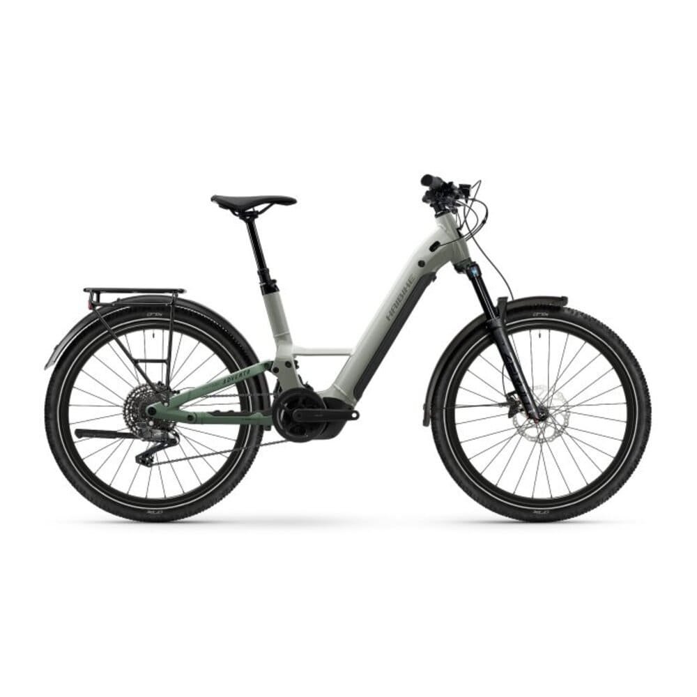 Haibike ADVENTR 4 LOW 27.5″ Trekking E-Bike 2026 glossy grey / bamboo