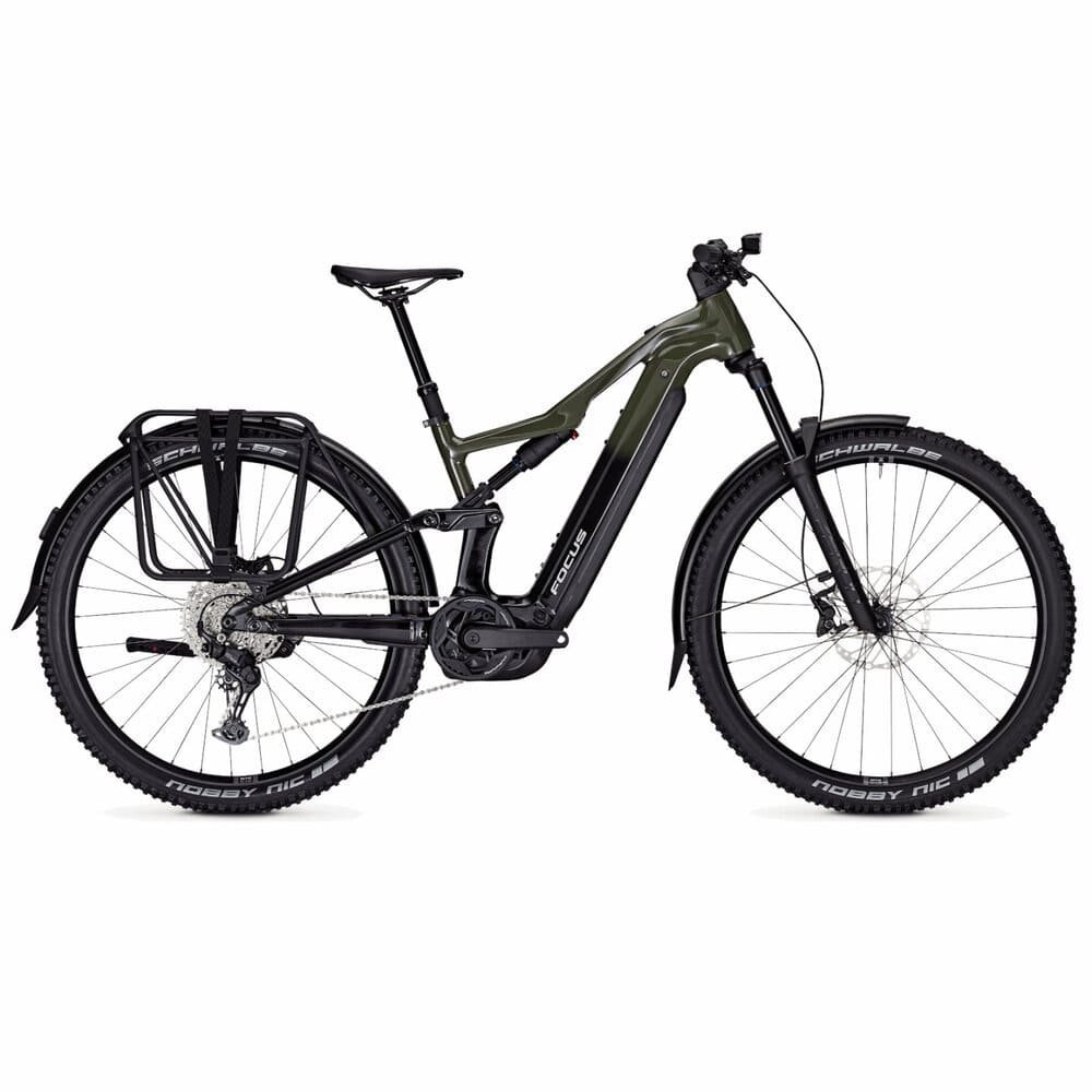 FOCUS THRON² 6.7 EQP 800Wh E-Mountainbike 2026 Urbangreen / Magicblack