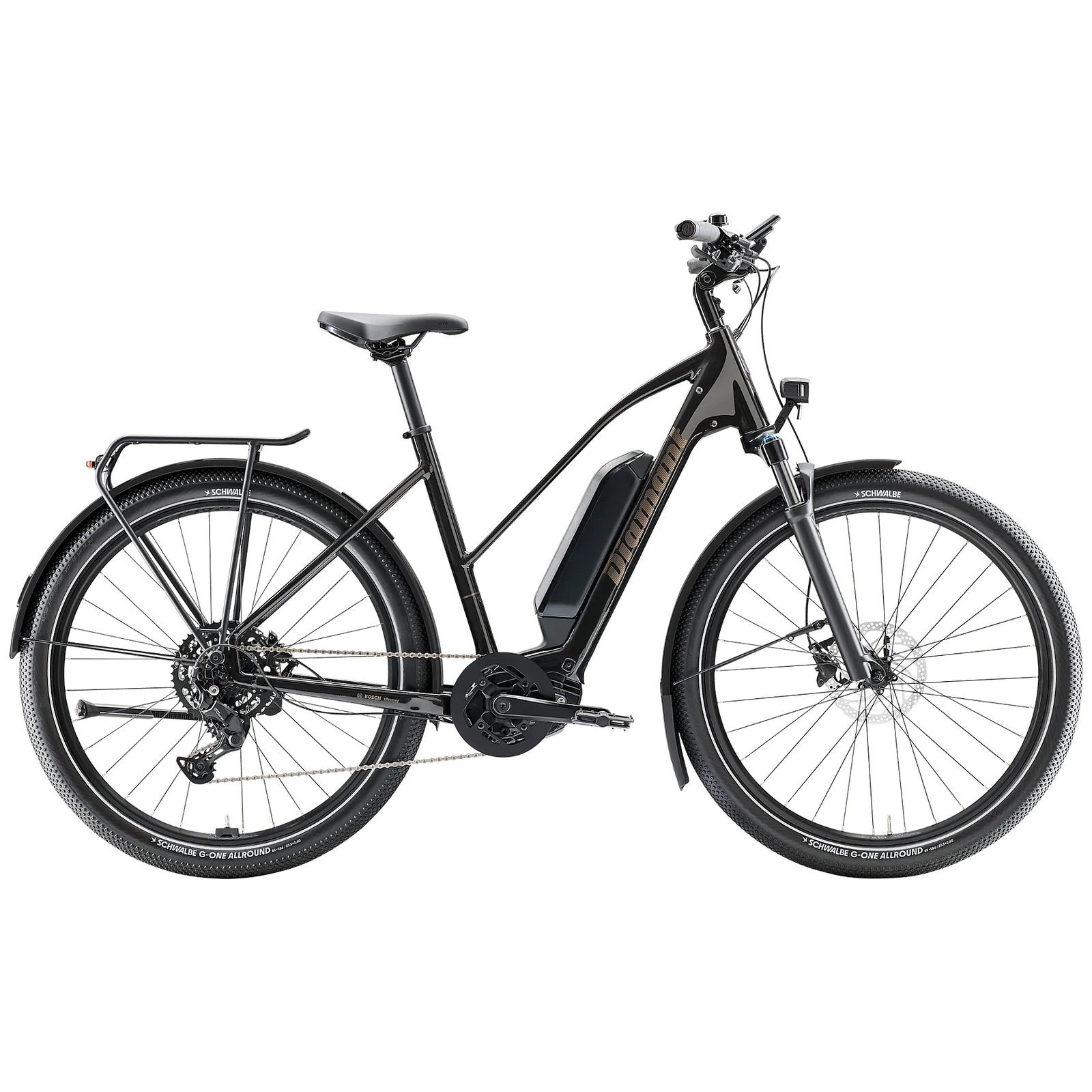 Diamant Zing Trip Core (Midstep) 545Wh 27.5″ City E-Bike 2025 – samtschwarz metallic