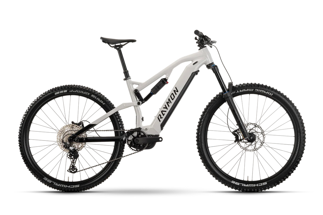 Raymon Trailray 150 2025 29 Zoll E-MTB Fully storm / black / violet