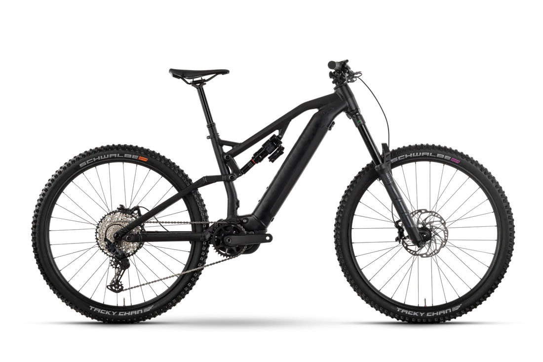Raymon Trailray 170 Pro 2025 29 Zoll E-MTB Fully black stealth / iridiscent