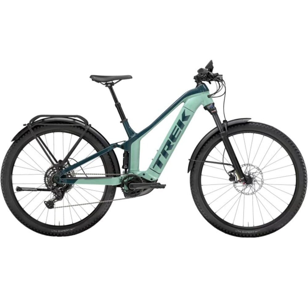 Trek POWERFLY FS 4 EQUIPPED GEN 3 E-Mountainbike 2024 29″ Blue Sage/Juniper