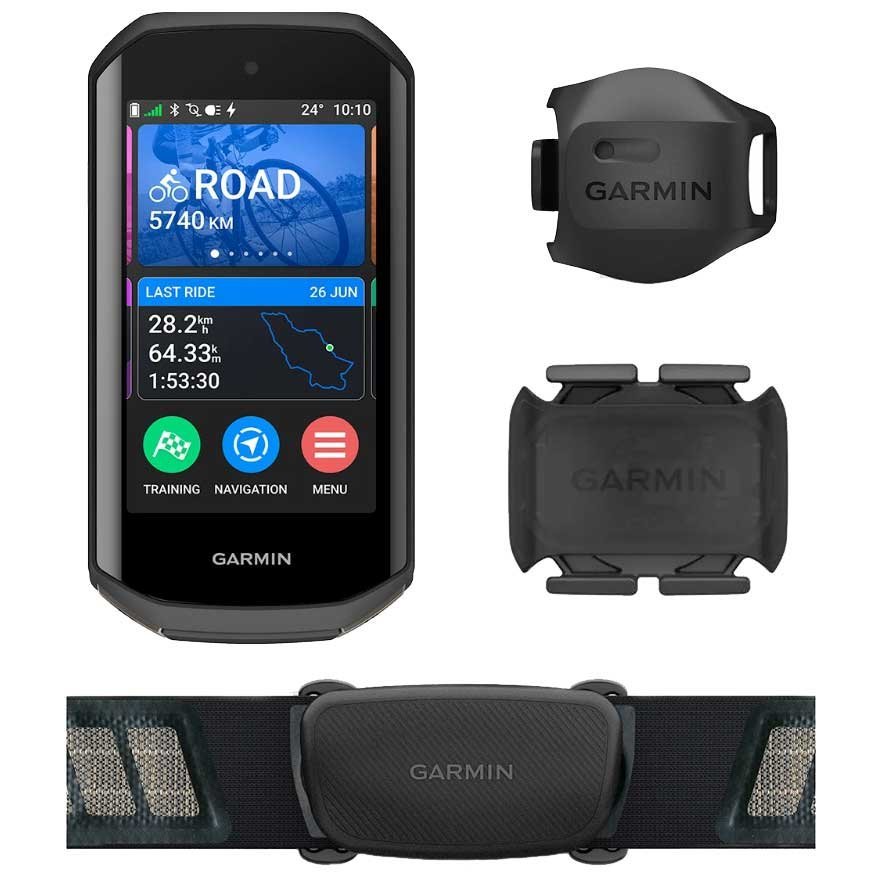 Garmin Edge 1050 Bundle GPS Fahrradcomputer – schwarz