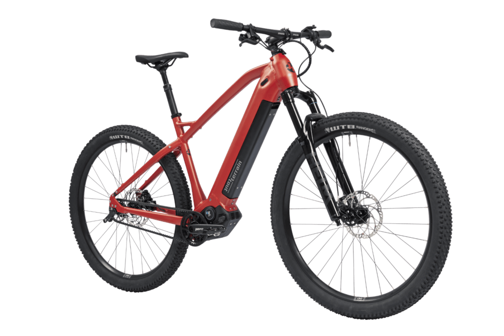 Tout Terrain DIVIDE Select 5.1 Pinion E1.12 E-MTB mit Riemenantrieb 2025 cosmos red metallic matt
