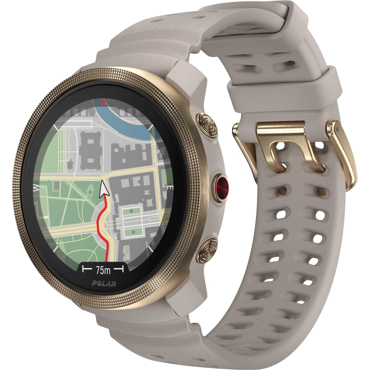 Polar Vantage M3 GPS Multisport Uhr – Greige Gold