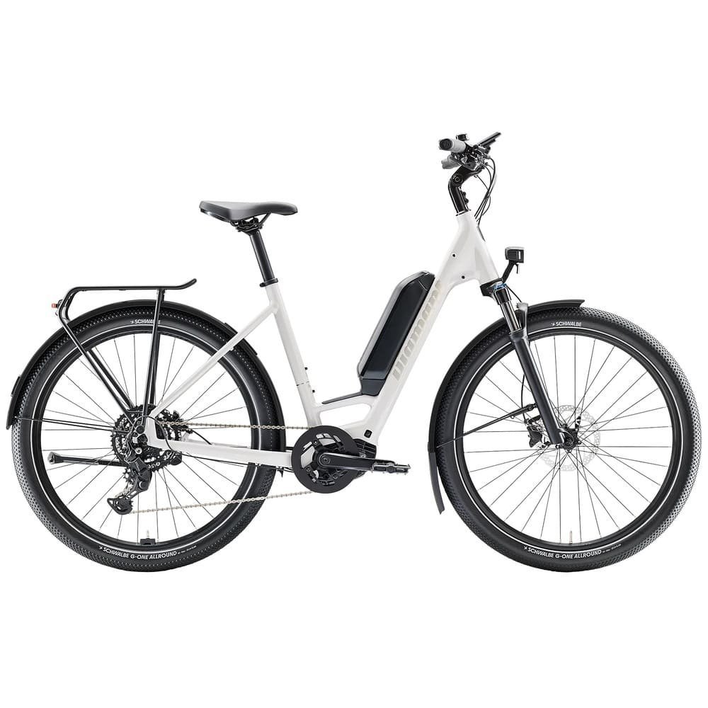 Diamant Zing Trip Core (Lowstep) 545Wh – 27.5″ City E-Bike – 2025 – baumwollweiss metallic