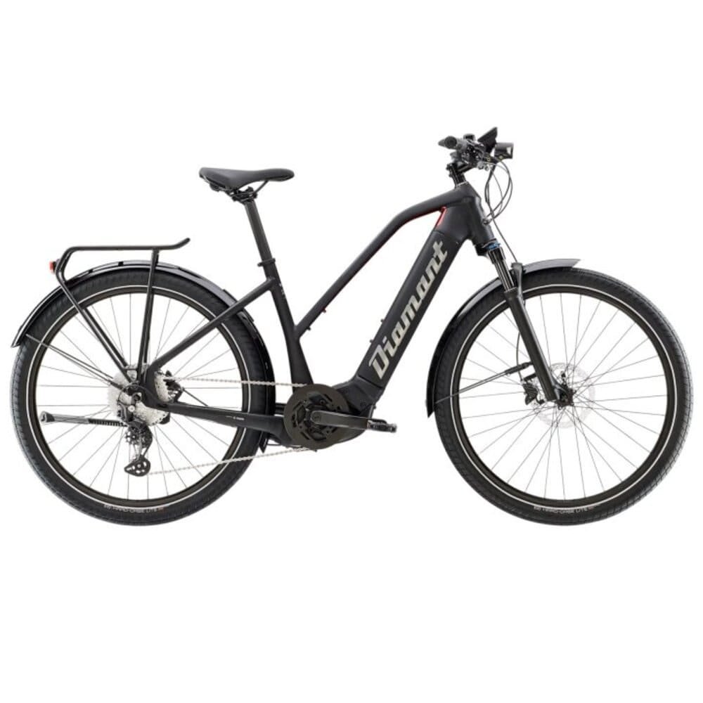 Diamant ZOUMA DELUXE MIT 27.5″ E-Bike Trekking 2023 Tiefschwarz