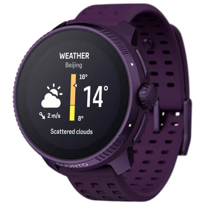 Suunto Race Titanium GPS Multisport-Uhr – Amethyst