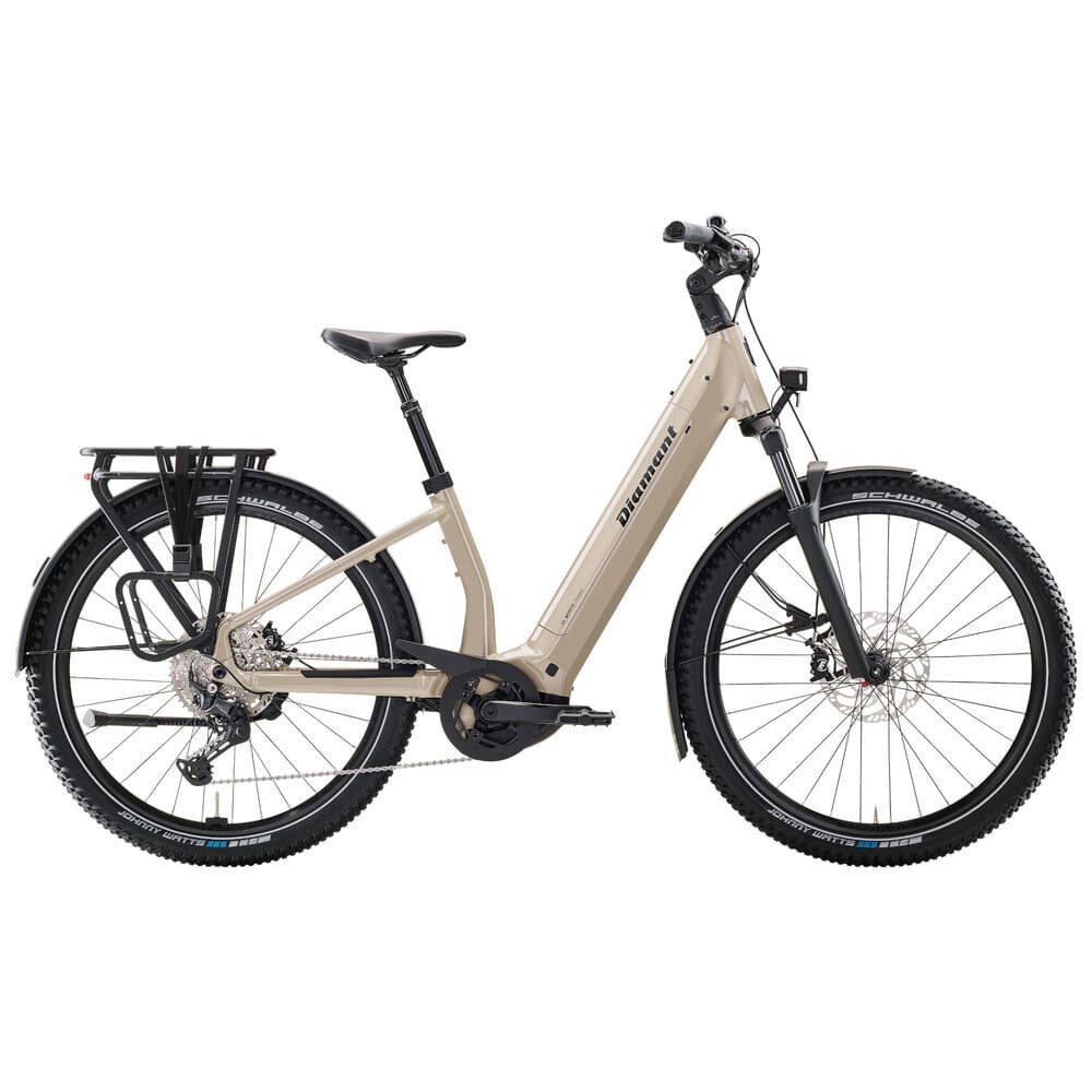 Diamant SUVEA TRIP PLUS 800Wh 27.5″ E-Bike City 2025 Easy Entry lehmbeige