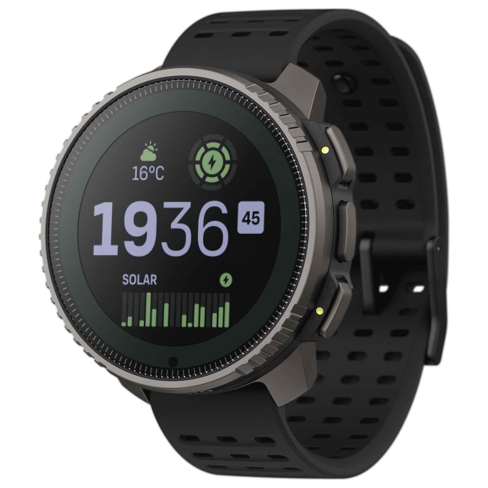 Suunto Vertical Titanium Solar GPS Multisport-Uhr – Black