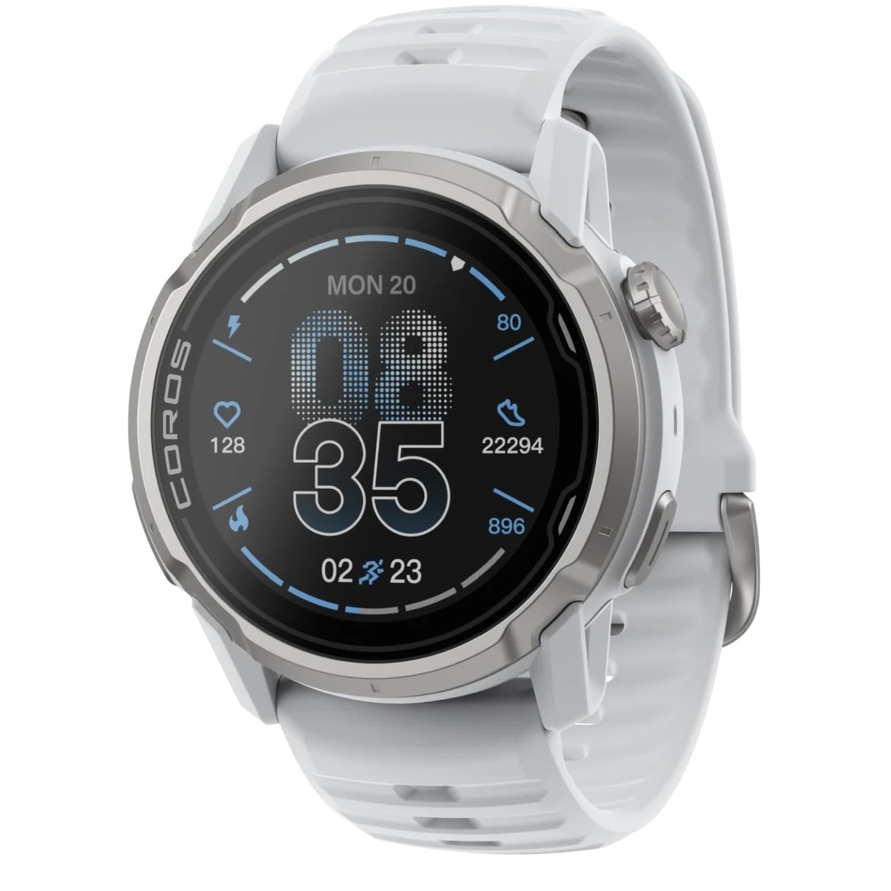 COROS APEX 4 GPS Outdoor Uhr – 46mm – weiß