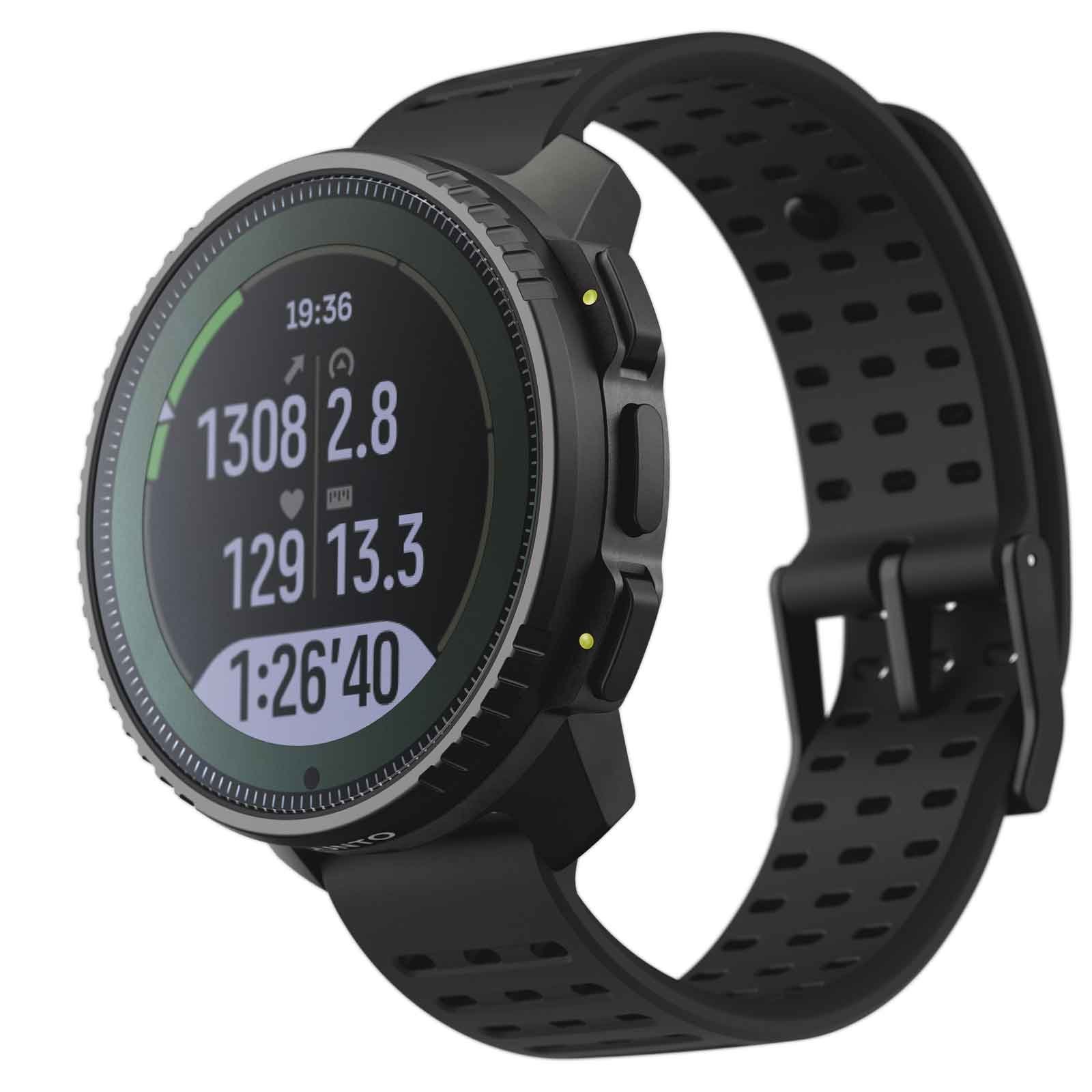 Suunto Vertical Solar GPS Multisport-Uhr – All Black