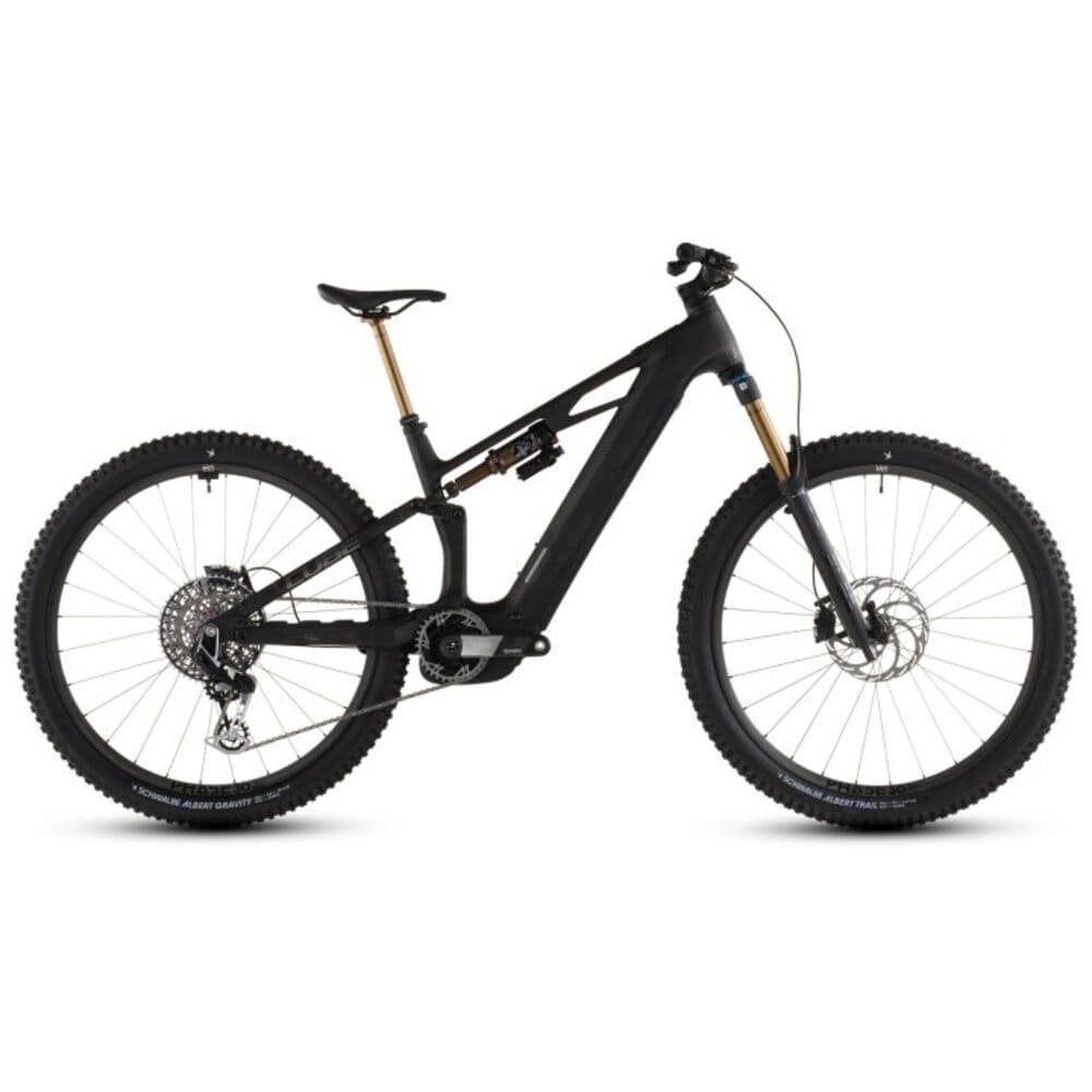CUBE STEREO HYBRID ONE44 HPC SLT 800 27.5“ Carbon E-Mountainbike 2026 carbongrid / chrome