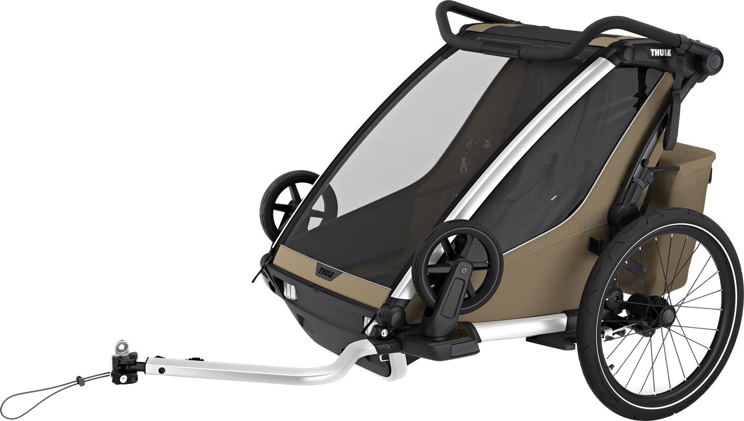Thule Chariot Cross 2 Double faded khaki